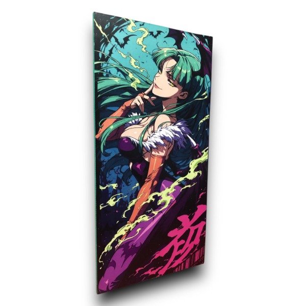 Producto - Cuadro Mural Darkstalkers Morrigan - 1