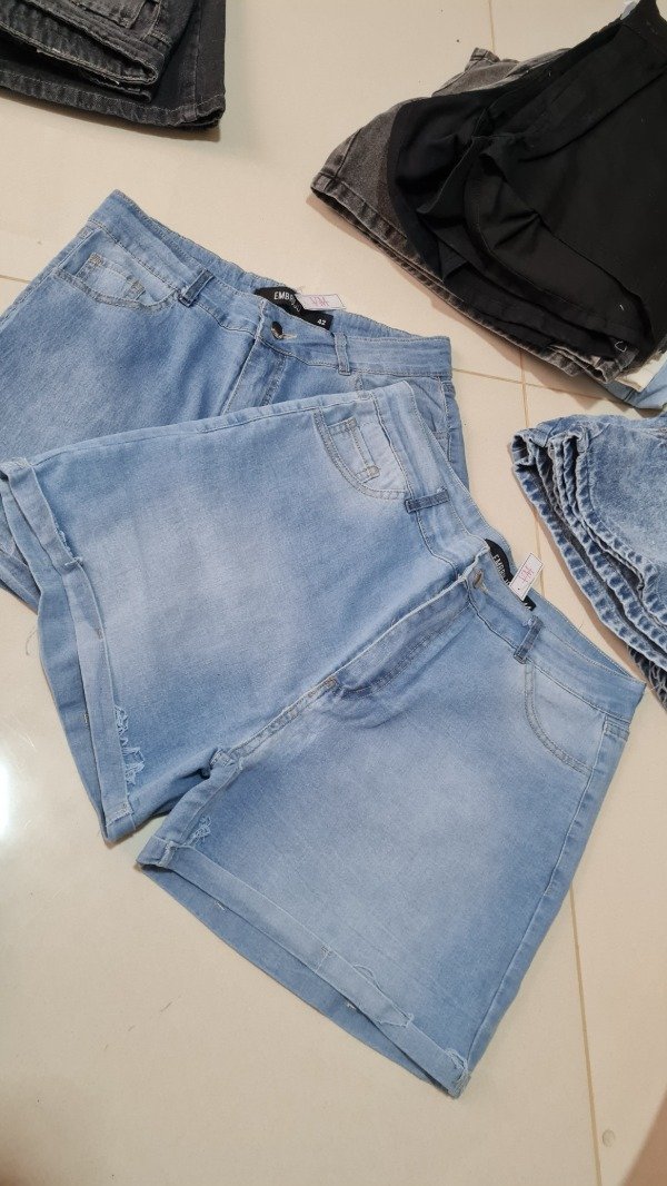 Producto - Short Jean Almendra