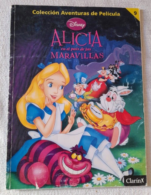 Producto - Coleccion Aventuras De Película #9 Clarín - Alicia En El Pais de las maravillas