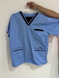 Producto - Conjunto unisex Celeste y azúl marino NBS