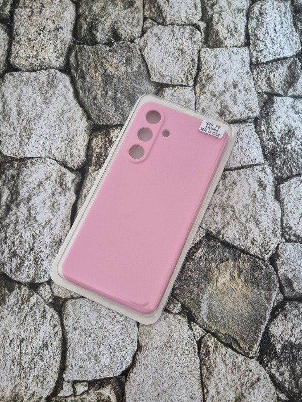 Producto - Funda silicone case Samsung S25 Fe rosa