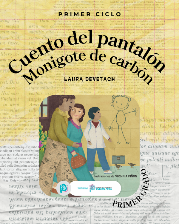 Producto - Cuento del Pantalón y Monigote de Carbón. Laura Devetach