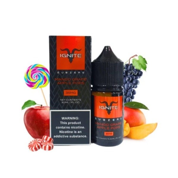 Producto - IGNITE SALT MANGO GRAPE POPS