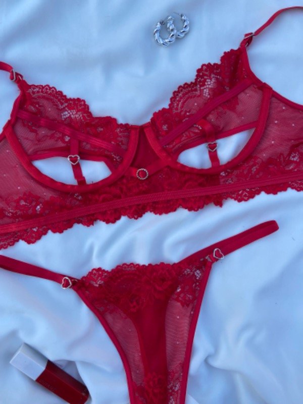 Producto - Conjunto Antonella Rojo - 4