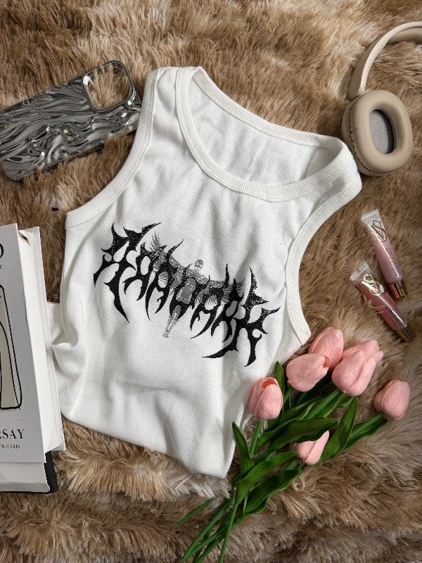 Producto - Top eternal dark blanco