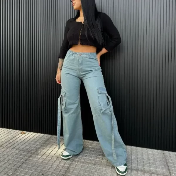 Producto - NISSIE WIDELEG BRESCIA CELESTE
