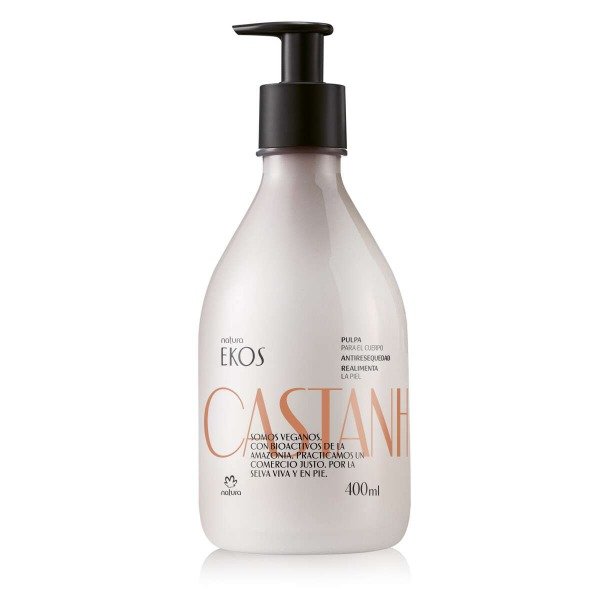 Producto - Hidrantante corporal castaña perfumada 400ml - antitrequedad