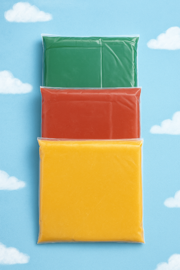 Producto - Base glicerina color NO MIGRANTE.