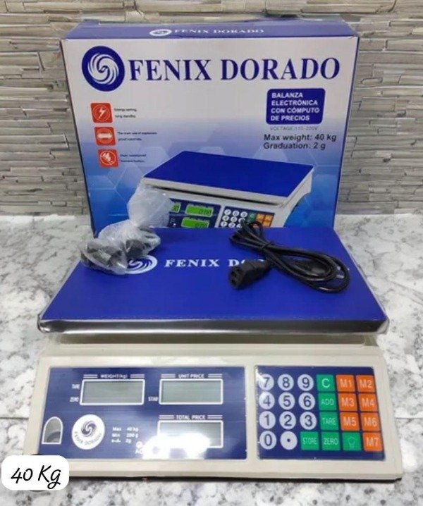 Producto - Balanza digital Fenix Dorado