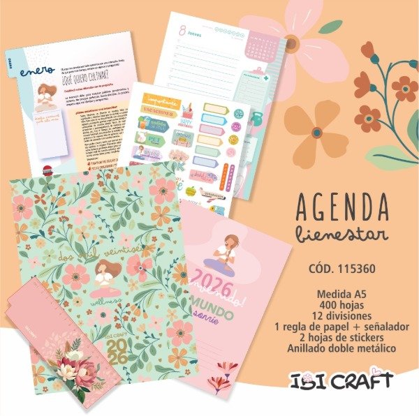 Producto - AGENDA 2026 IBICRAFT - Bienestar