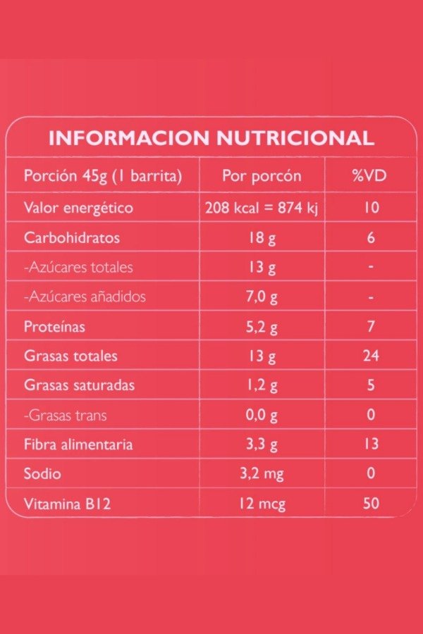 Producto - BARRITA TROPICAL - 2