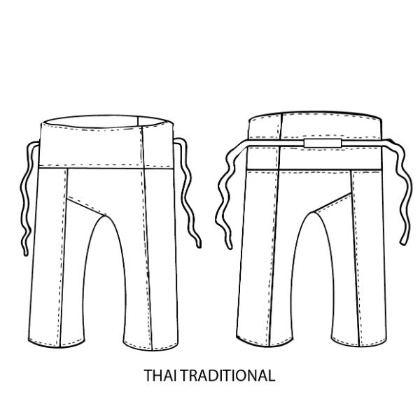 Producto - Pantalon Tailandes Blanco T2 SALE - 3