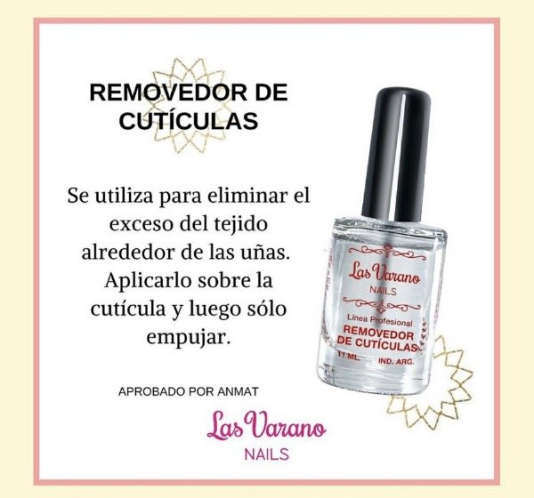 Producto - REMOVEDOR DE CUTÍCULAS LAS VARANO