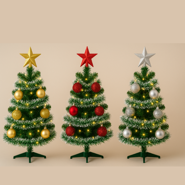 Producto - Arbol navidad decorado completo 60cm