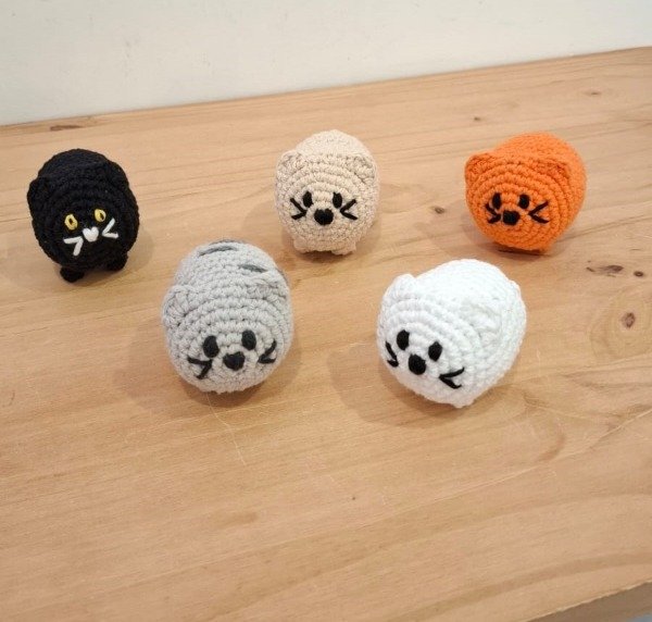 Producto - Gatitos tejidos a crochet