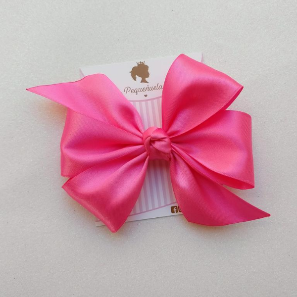 Maxi Moño Mía Fucsia - Pequeñuelas