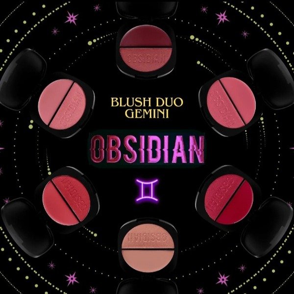 Producto - Blush cremoso dúo obsidian rubyrose