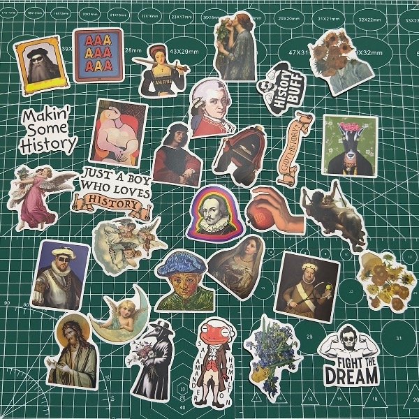 Producto - Pack de 15 Stickers Nerds