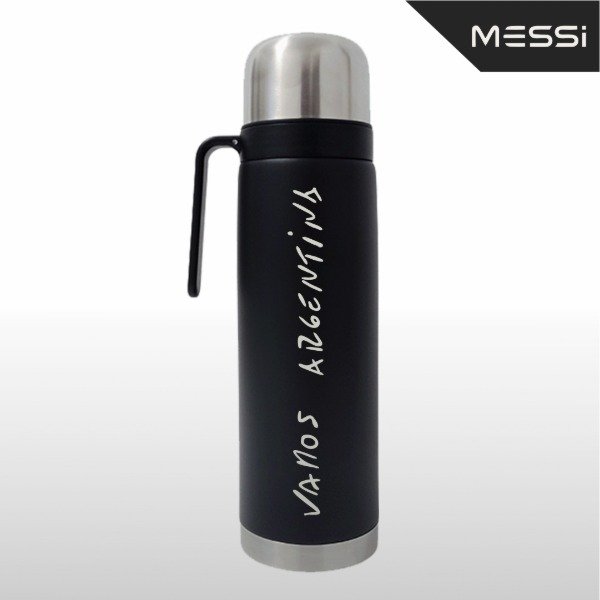 Producto - TERMO MEDIA MANIJA EXCLUSIVO MESSI PUÑO Y LETRA