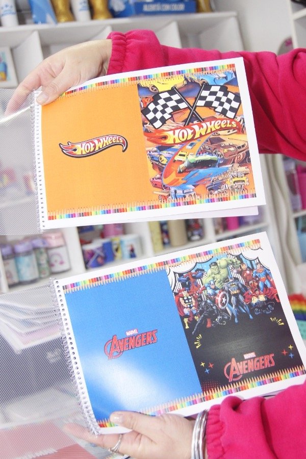 Producto - Libros anillados para colorear - 16