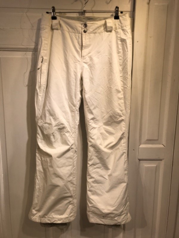 Producto - Pantalon de ski COLUMBIA blanco c/trampa de nieve Talle M- PRECIO: 215x