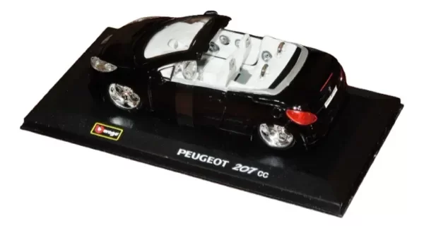 Producto - Fallado!! Bburago Street Tuners Peugeot 207 cc 1/32