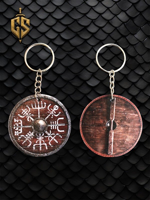 Producto - Llavero de escudo vikingo 2