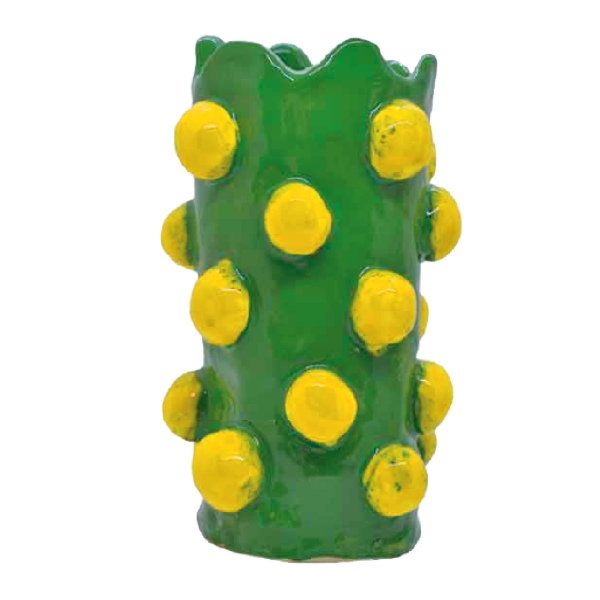 Producto - JARRON VERDE EN BOLAS