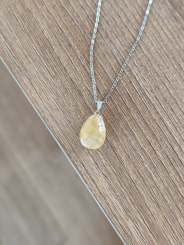 Producto - Collar Gotita citrino