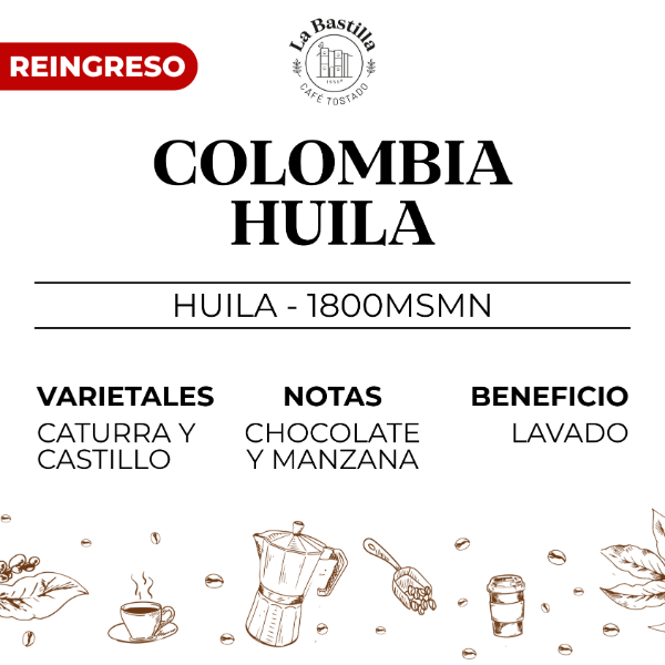 Producto - CAFÉ COLOMBIA HUILA