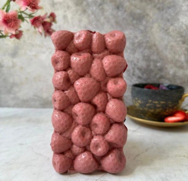 Producto - Molde silicona tableta choco frutillas - 1