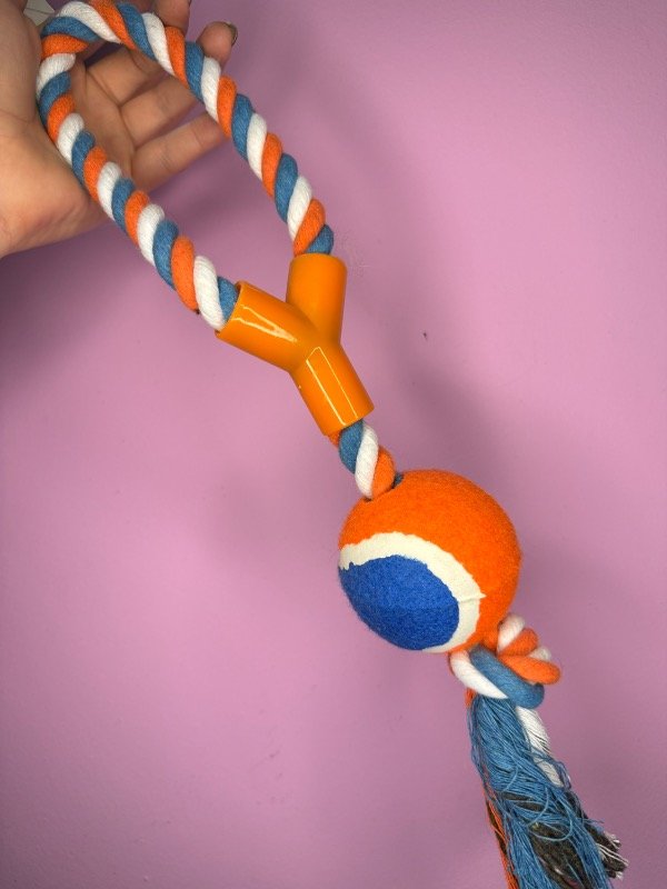 Producto - Juguete soga naranja