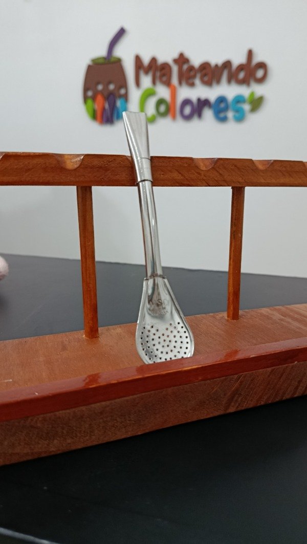 Producto - Bombilla mini pico recto de acero