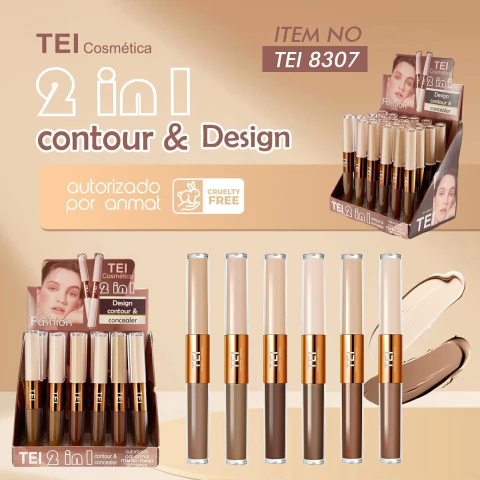 Producto - Corrector y contorno 2 en 1 TEI