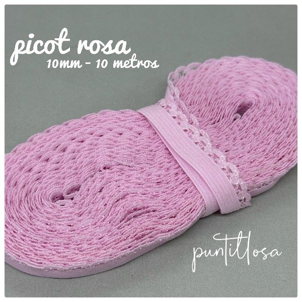 Producto - Picot Rosa 10mm