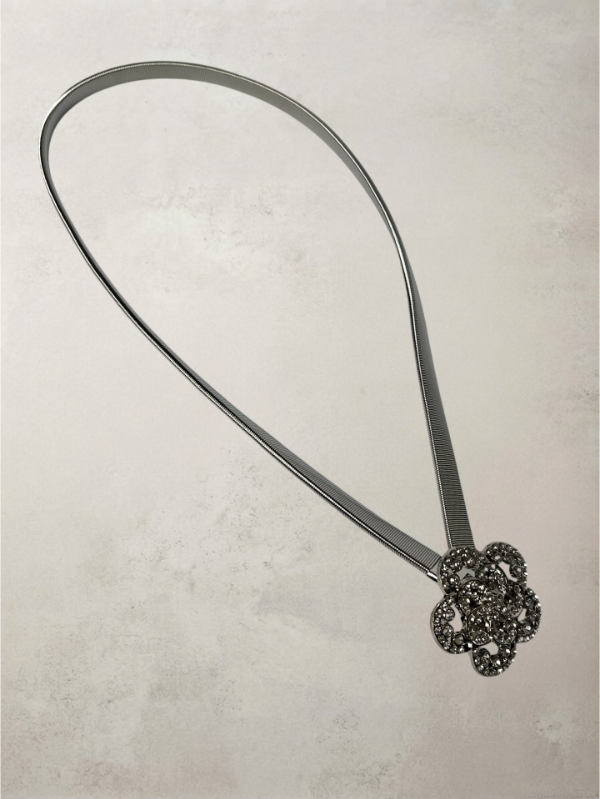 Producto - caderin elastizado flor con detalles - 2