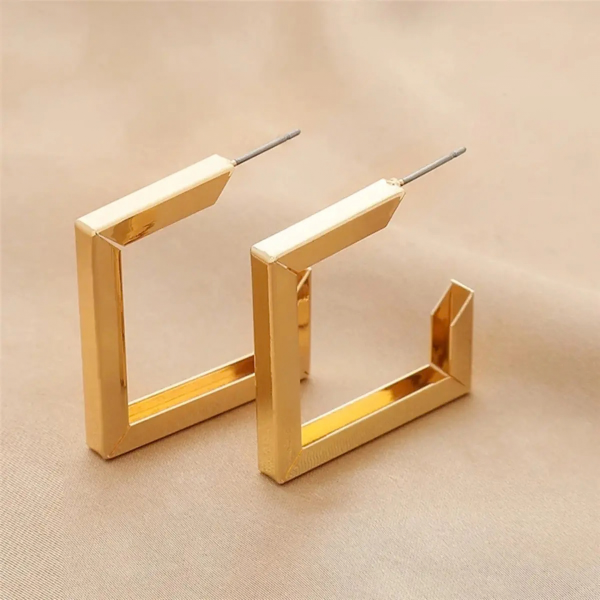 Producto - Aros cuadrados 2cm