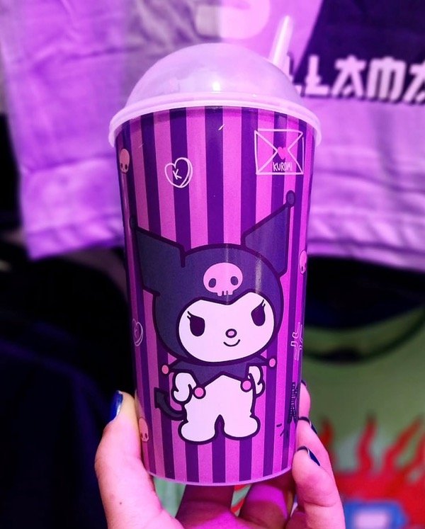 Producto - Vaso con sorbete Kuromi