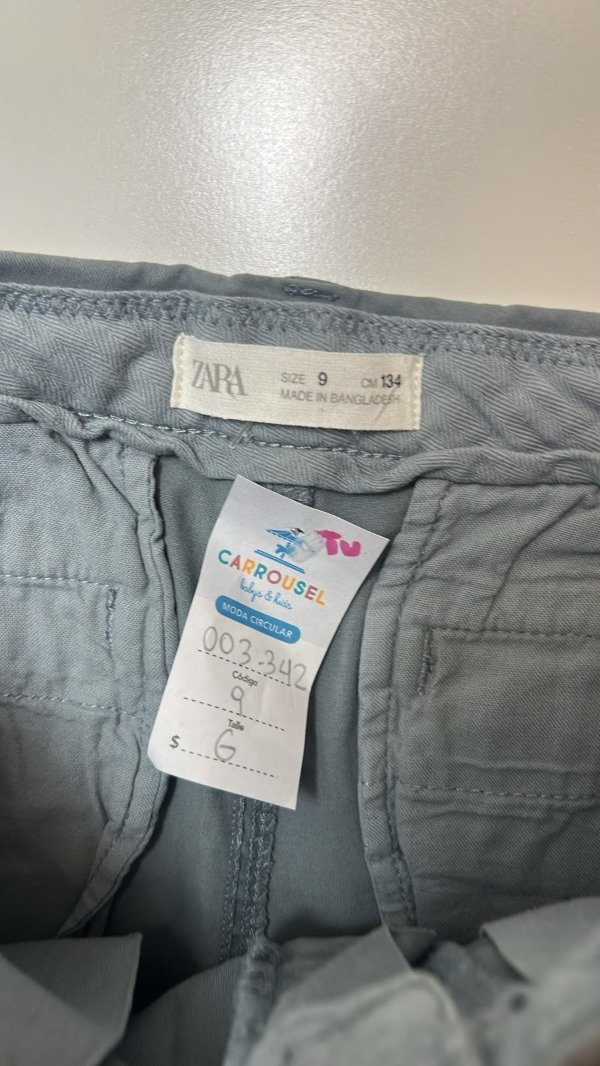 Producto - Bermuda Gris Zara 9 años - 3