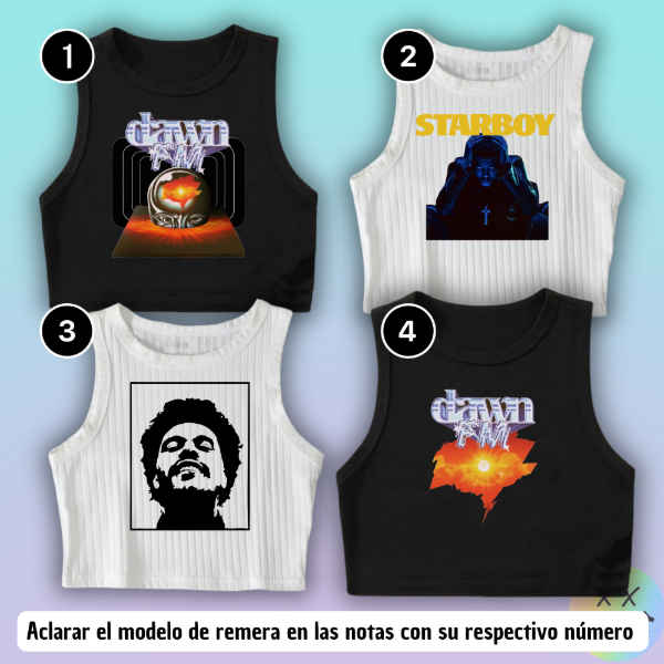 Producto - Musculosas The Weeknd #1