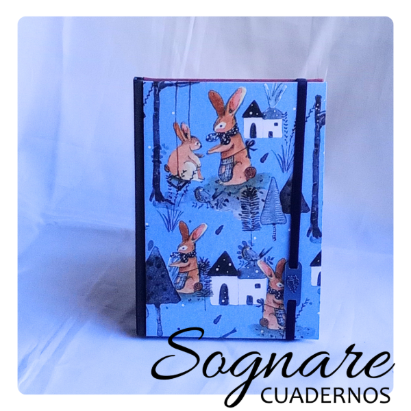 Producto - Cuaderno Conejos en hamacas
