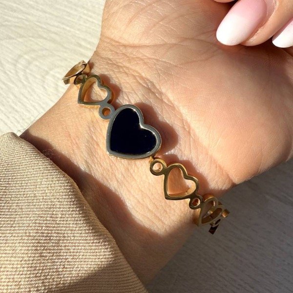 Producto - Esclava Corazón Calado