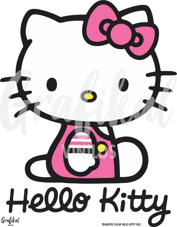 Producto - Transfer Color Hello Kitty 003