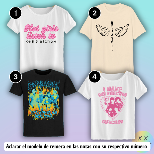Producto - Remeras One Direction #2