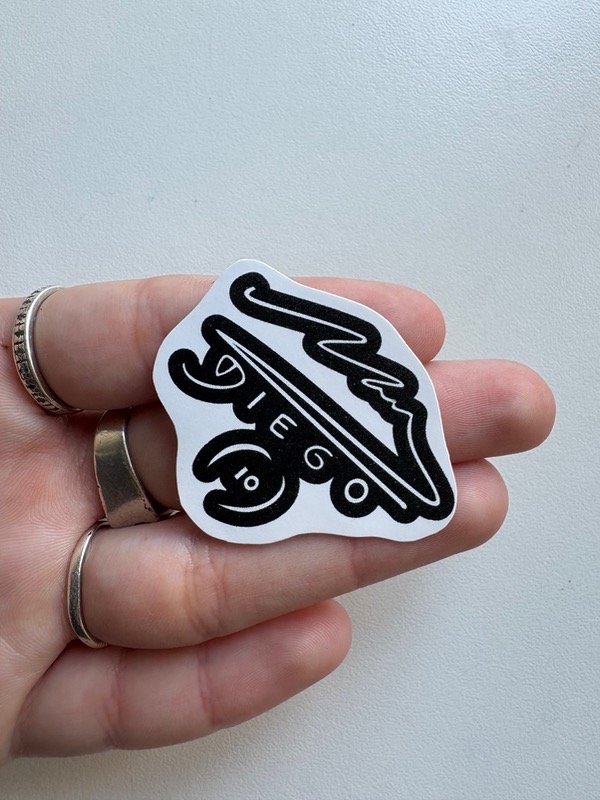 Producto - Sticker firma Diego