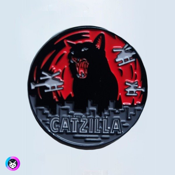Producto - Pin "CATZILLA"