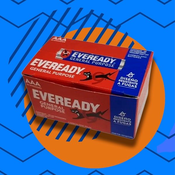 Producto - PILAS EVEREADY AZUL AAA CAJA X 40UNI