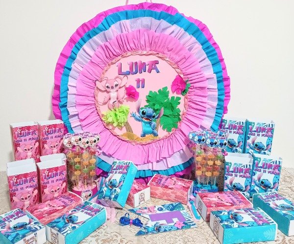 Producto - Combo completo Stitch y angela