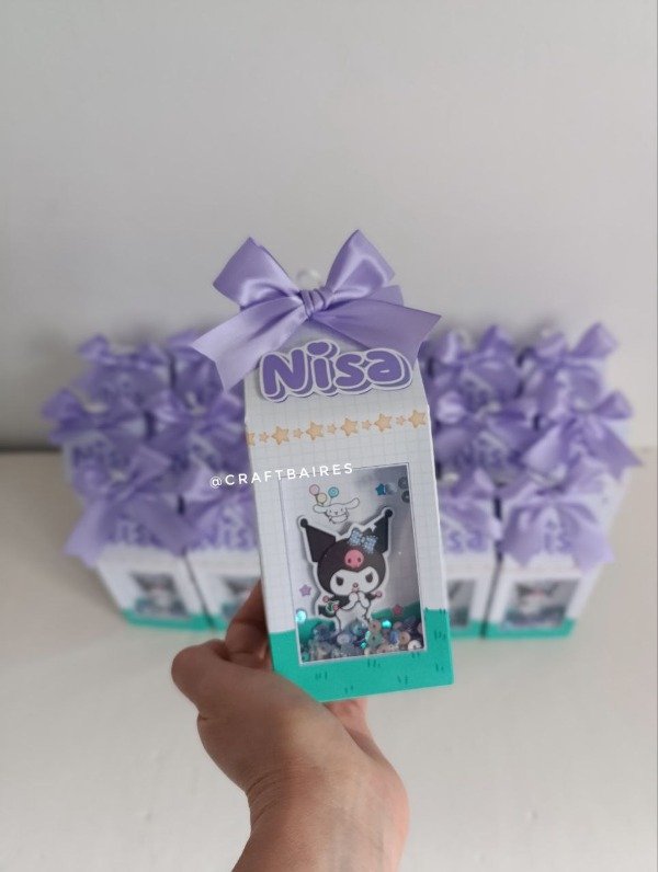 Producto - Cajas Golosineras Personalizadas Kuromi y sus Amigos. CraftBaires