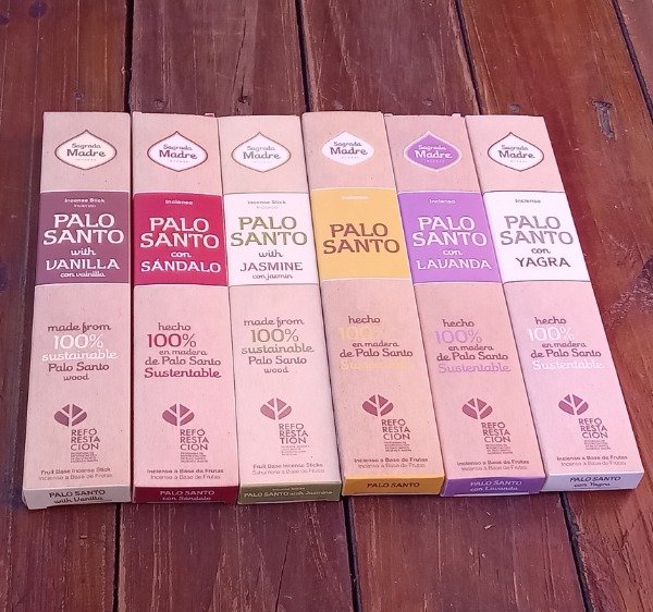 Producto - Sahumerios Base Palo Santo